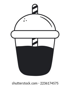 Kaffeebeutel-Design auf Weiß