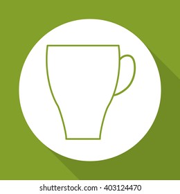 coffee mug design , vector illustration