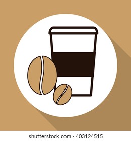 coffee mug design , vector illustration