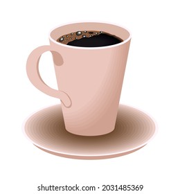 icono de taza de café y plato