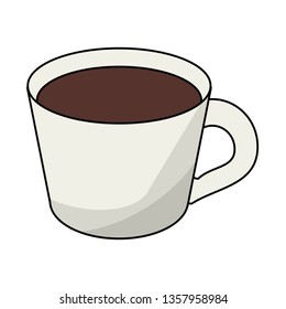 Coffee mug drink cartoon