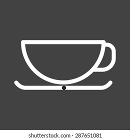 Coffee, mug, drink icon vector image. Can also be used for eatables, food and drinks. Suitable for use on web apps, mobile apps and print media