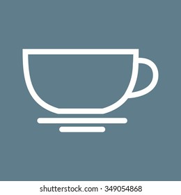 Coffee, mug, drink icon vector image. Can also be used for party. Suitable for use on web apps, mobile apps and print media
