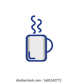 coffee mug drink isolated icon vector illustration design