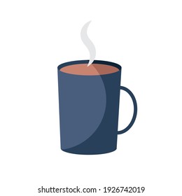 coffee mug drink isolated icon vector illustration design