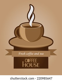 Coffee mug. Espresso. Vector illustration