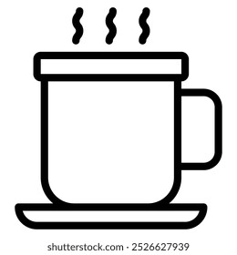 Caneca de café ícone Freelancer ilustração vetorial