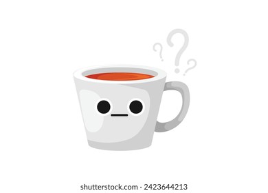 Coffee Mug Funny Sticker Design