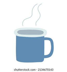 Coffee Mug. Hand drawn doodle icon.