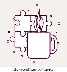 Coffee mug icon