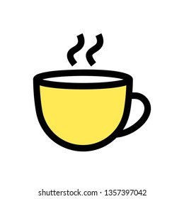 Coffee mug icon - Cup sign vector