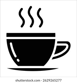 Coffee Mug Icon Element For Design