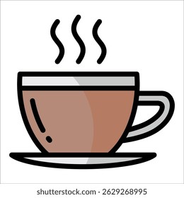 Coffee Mug Icon Element For Design