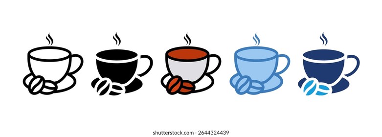 Coffee Mug Icon Element For Design