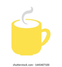 coffee mug icon. Logo element illustration. coffee mug symbol design. colored collection. Simple coffee mug concept. Can be used in web and mobile