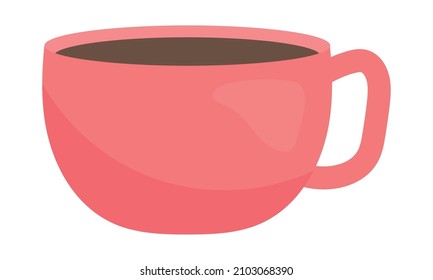Kaffeebeutel-Symbol auf weißem Hintergrund