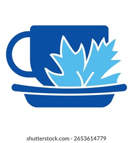 Coffee Mug Icon Set Multiple Style Collection