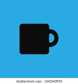 coffee mug icon vector