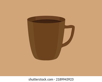 arte vectorial del icono de la taza de café