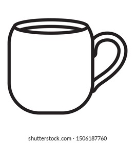 coffee mug icon vector illustration