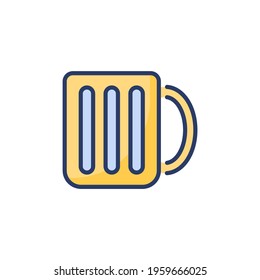 Coffee Mug icon in vector. Logotype