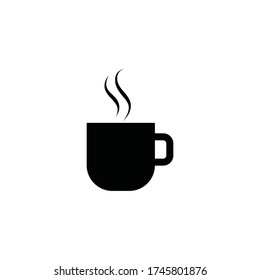 coffee mug icon vector sign symbol isolated