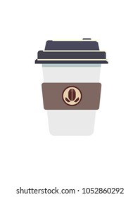 Coffee mug isoalted vector illustration