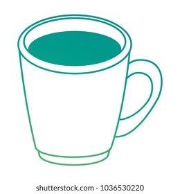 coffee mug isolated icon