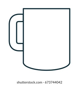 coffee mug isolated icon