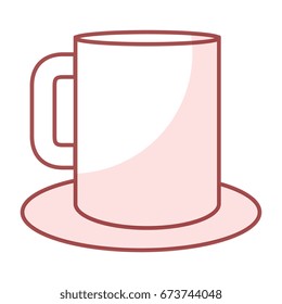 coffee mug isolated icon