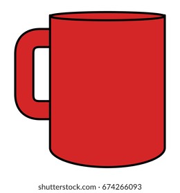 coffee mug isolated icon