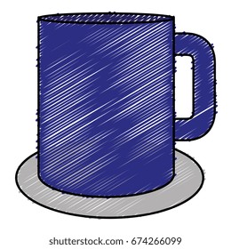coffee mug isolated icon