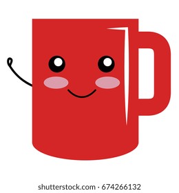 coffee mug kawai character
