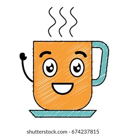 coffee mug kawaii character