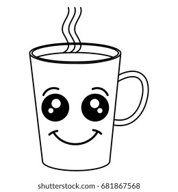 coffee mug kawaii character