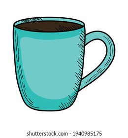 taza de café con fondo blanco