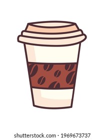 coffee mug on white background