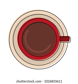 Coffee mug symbol