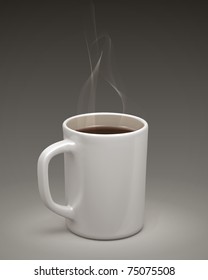 Coffee mug. Vector