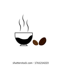 Coffee mug vector design template illustration 