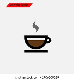 coffee mug. vector icon. EPS 10