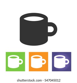 Coffee Mug - Vector Icon Isolated