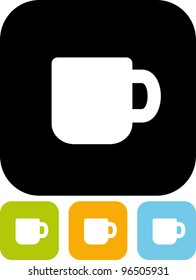 Coffee mug - Vector icon isolated