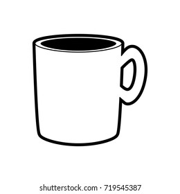 coffee mug vector illustration