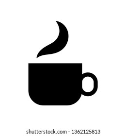 Coffee mug vector line icon isolated on white background. Coffee mug line icon for infographic, website or app. Scalable icon designed on a grid system.