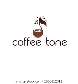 Coffee and music logo Design Template