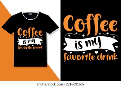 coffee is my therapy hand lettering or coffee typography t shirt