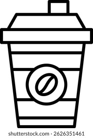 Café Novo design de ícones de vetor criativo