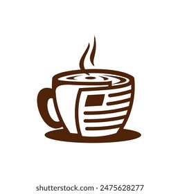 Coffee and newspaper or news copy