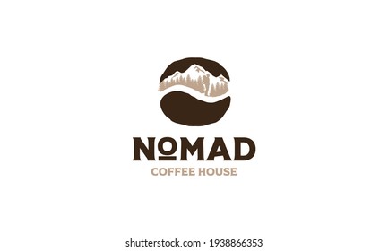 Coffee Nomad Logo Design Inspirations